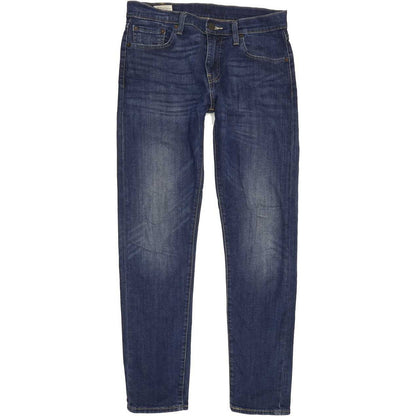 Levi's 512 Men Blue Tapered Slim Stretch Jeans W30 L30