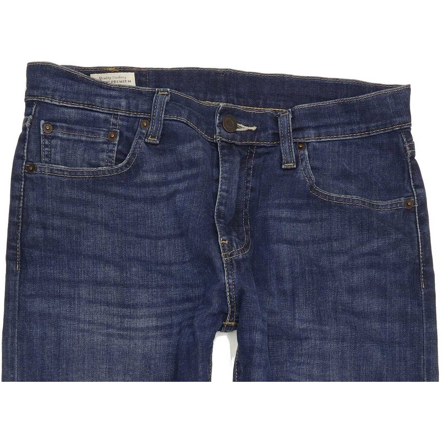 Levi's 512 Men Blue Tapered Slim Stretch Jeans W30 L30