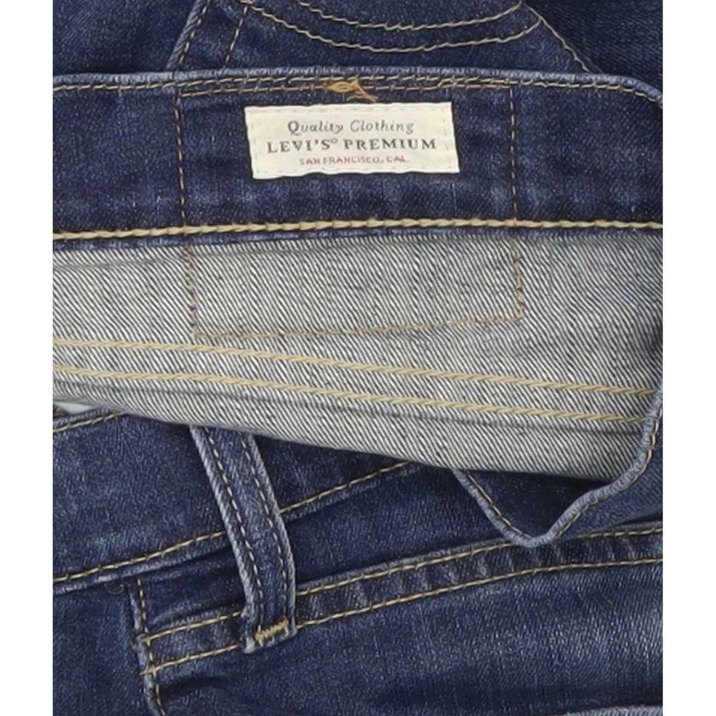Levi's 512 Men Blue Tapered Slim Stretch Jeans W30 L30