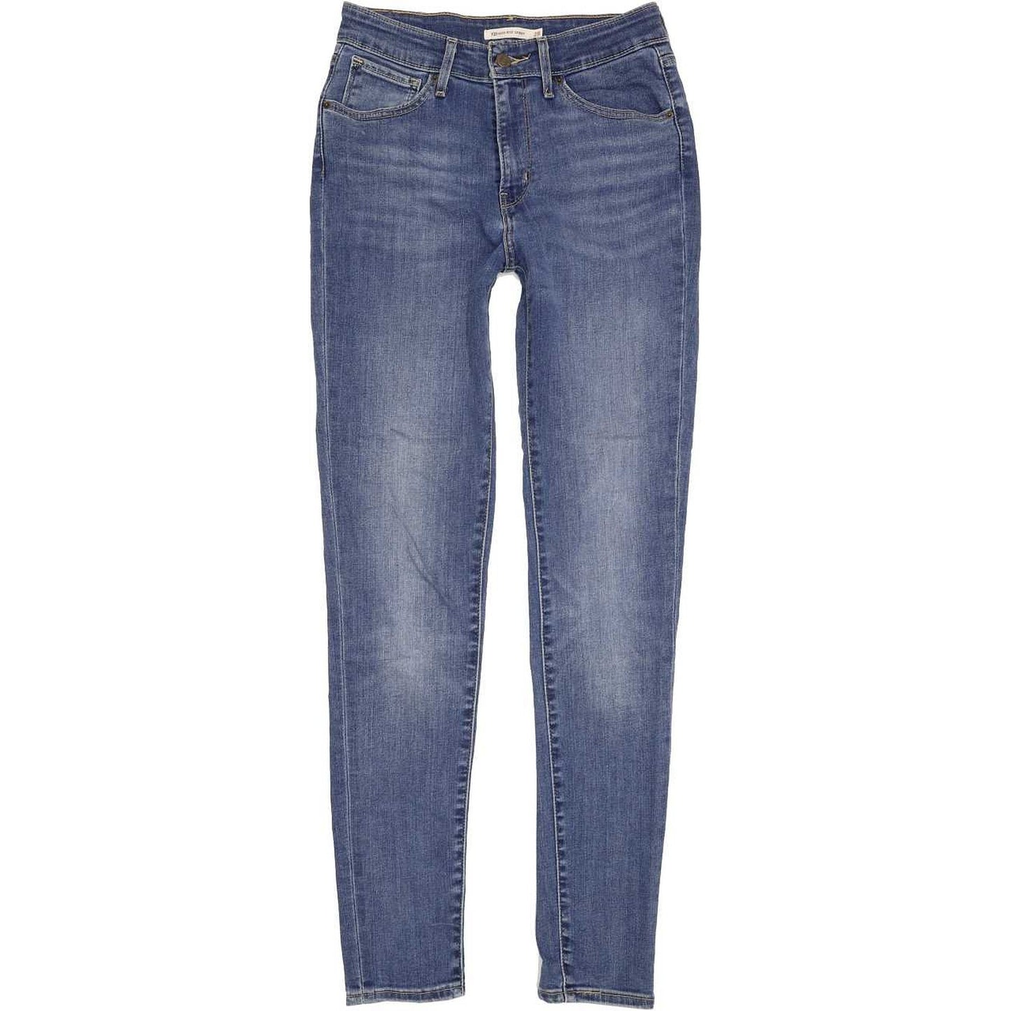 Levi's 721 High Rise Women Blue Skinny Stretch Jeans W28 L32