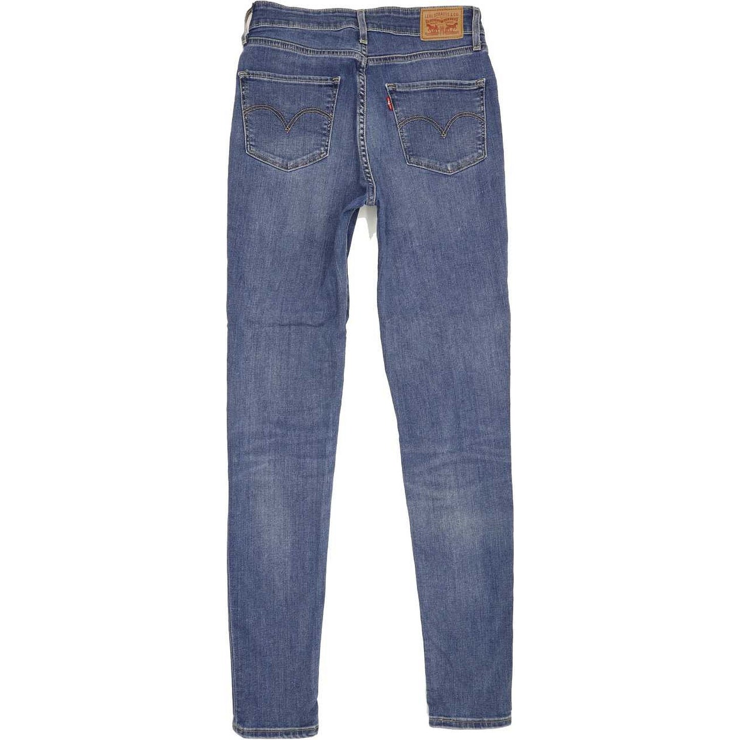 Levi's 721 High Rise Women Blue Skinny Stretch Jeans W28 L32