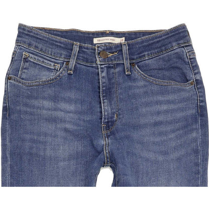 Levi's 721 High Rise Women Blue Skinny Stretch Jeans W28 L32