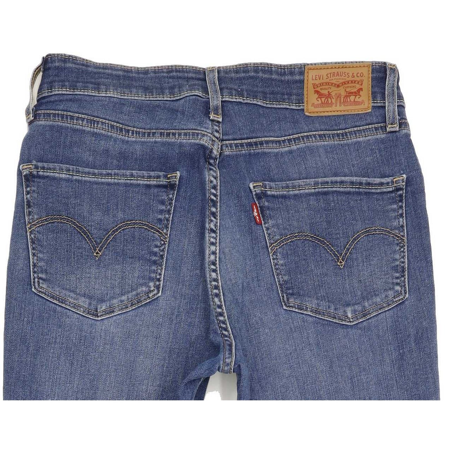 Levi's 721 High Rise Women Blue Skinny Stretch Jeans W28 L32