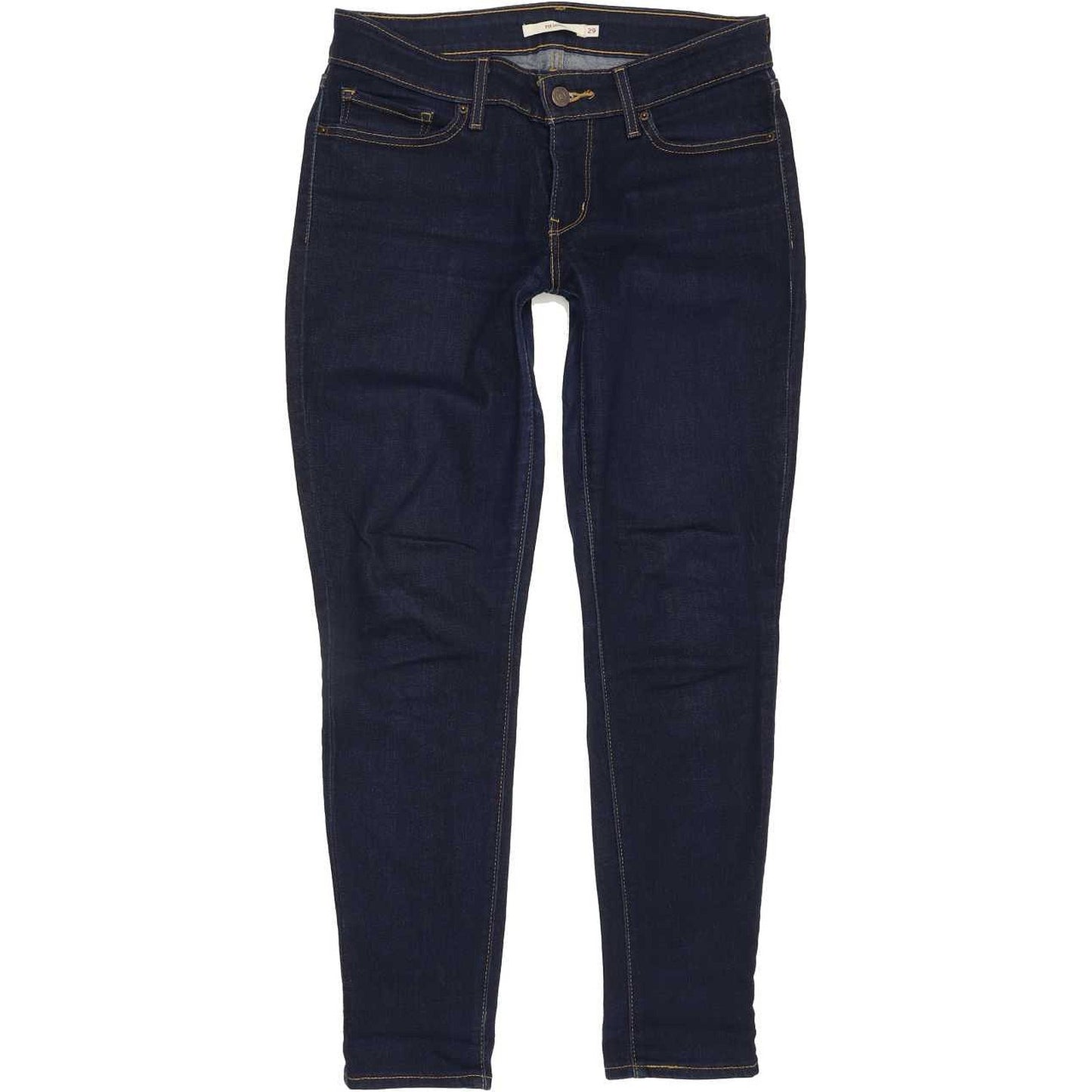 Levi's 711 Women Blue Skinny Slim Stretch Jeans W29 L28