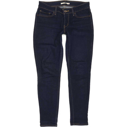 Levi's 711 Women Blue Skinny Slim Stretch Jeans W29 L28