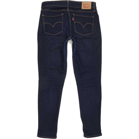 Levi's 711 Women Blue Skinny Slim Stretch Jeans W29 L28