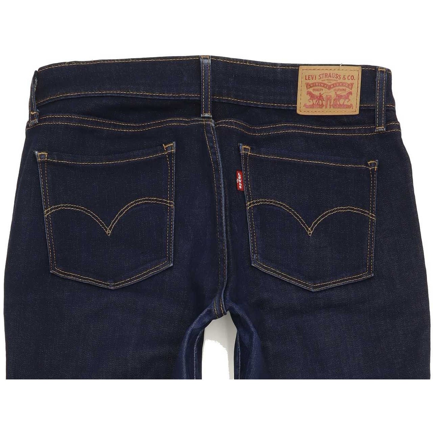 Levi's 711 Women Blue Skinny Slim Stretch Jeans W29 L28