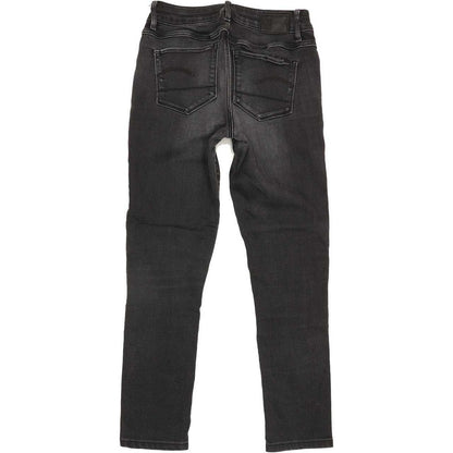 G-Star 3301 Contour High Women Charcoal Skinny Regular Stretch Jeans W27 L26