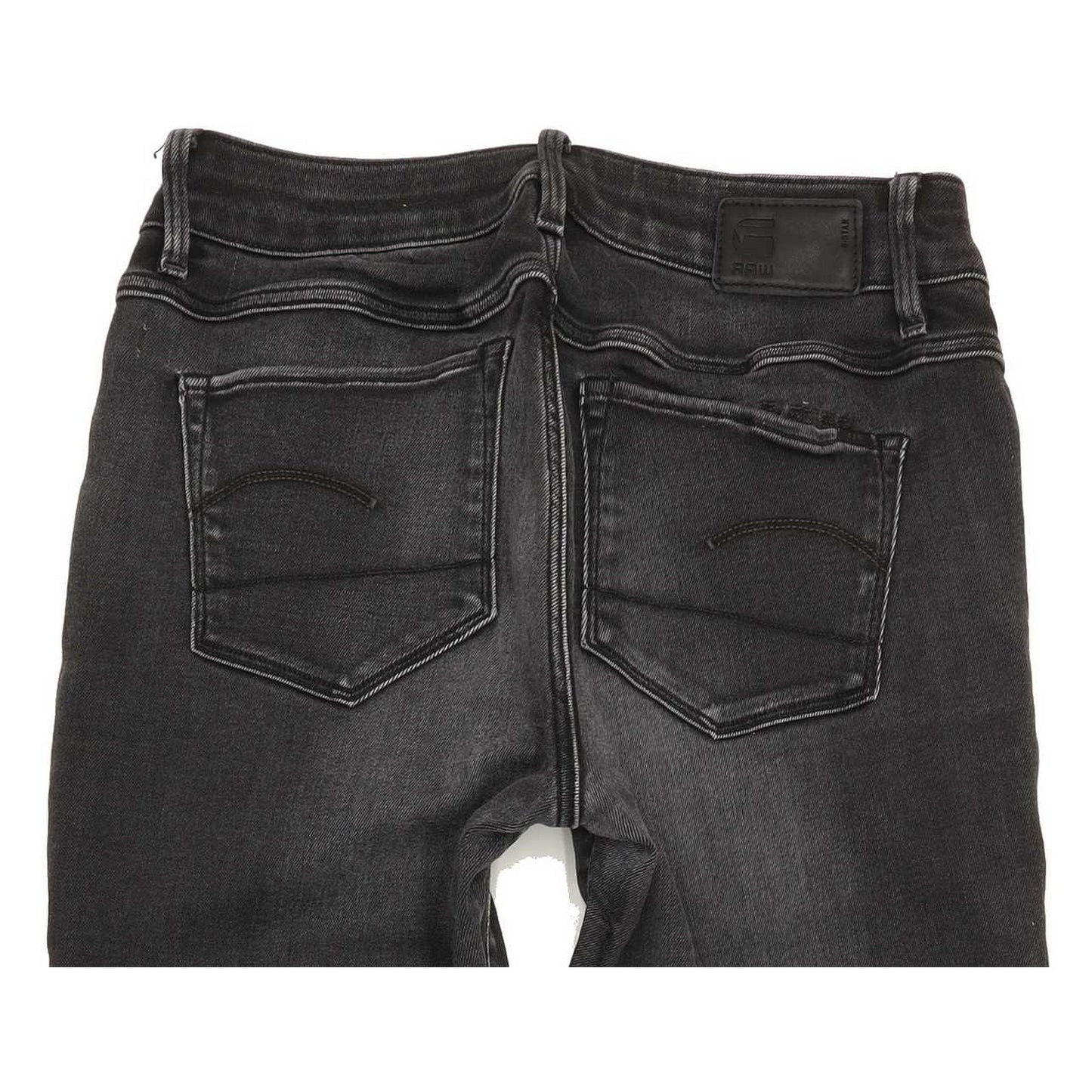 G-Star 3301 Contour High Women Charcoal Skinny Regular Stretch Jeans W27 L26