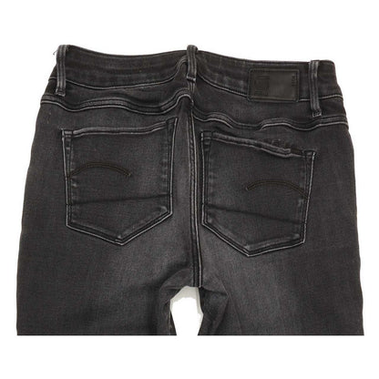 G-Star 3301 Contour High Women Charcoal Skinny Regular Stretch Jeans W27 L26