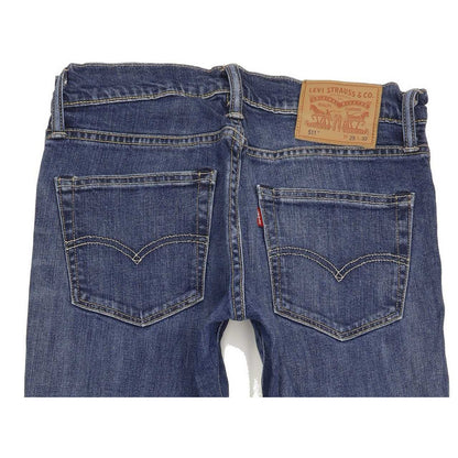 Levi's 511 Men Blue Straight Slim Stretch Jeans W29 L31