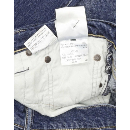 Levi's 511 Men Blue Straight Slim Stretch Jeans W29 L31
