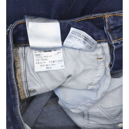 Levi's 712 Women Blue Straight Slim Stretch Jeans W25 L31