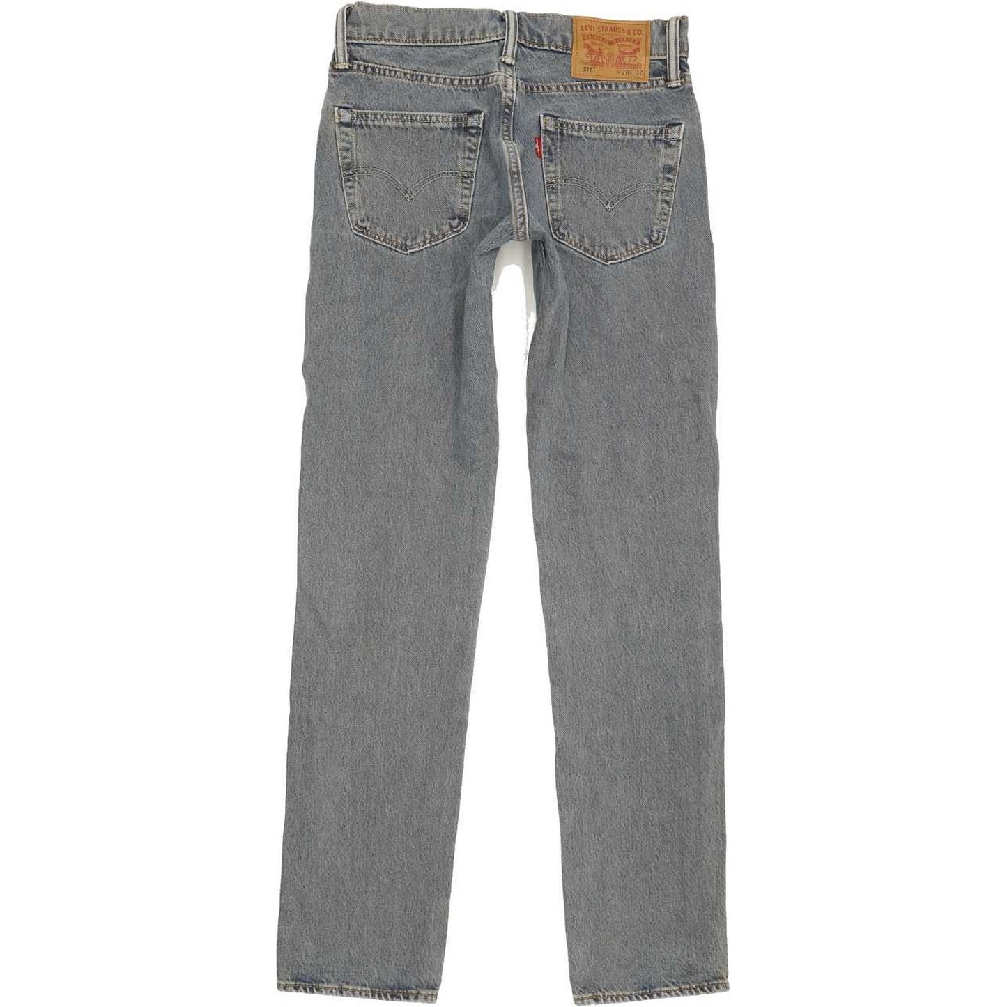 Levi's 511 Men Blue Straight Slim Jeans W28 L32