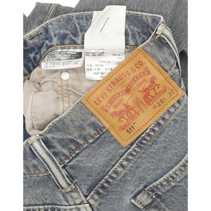 Levi's 511 Men Blue Straight Slim Jeans W28 L32