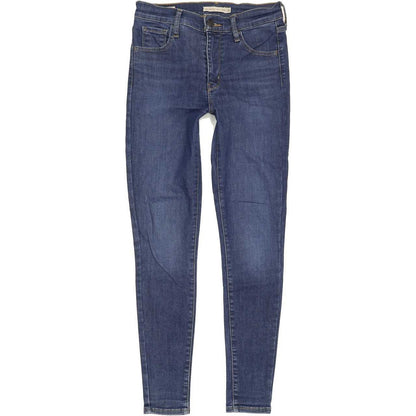 Levi's 720 High Rise Women Blue Skinny Stretch Jeans W25 L28