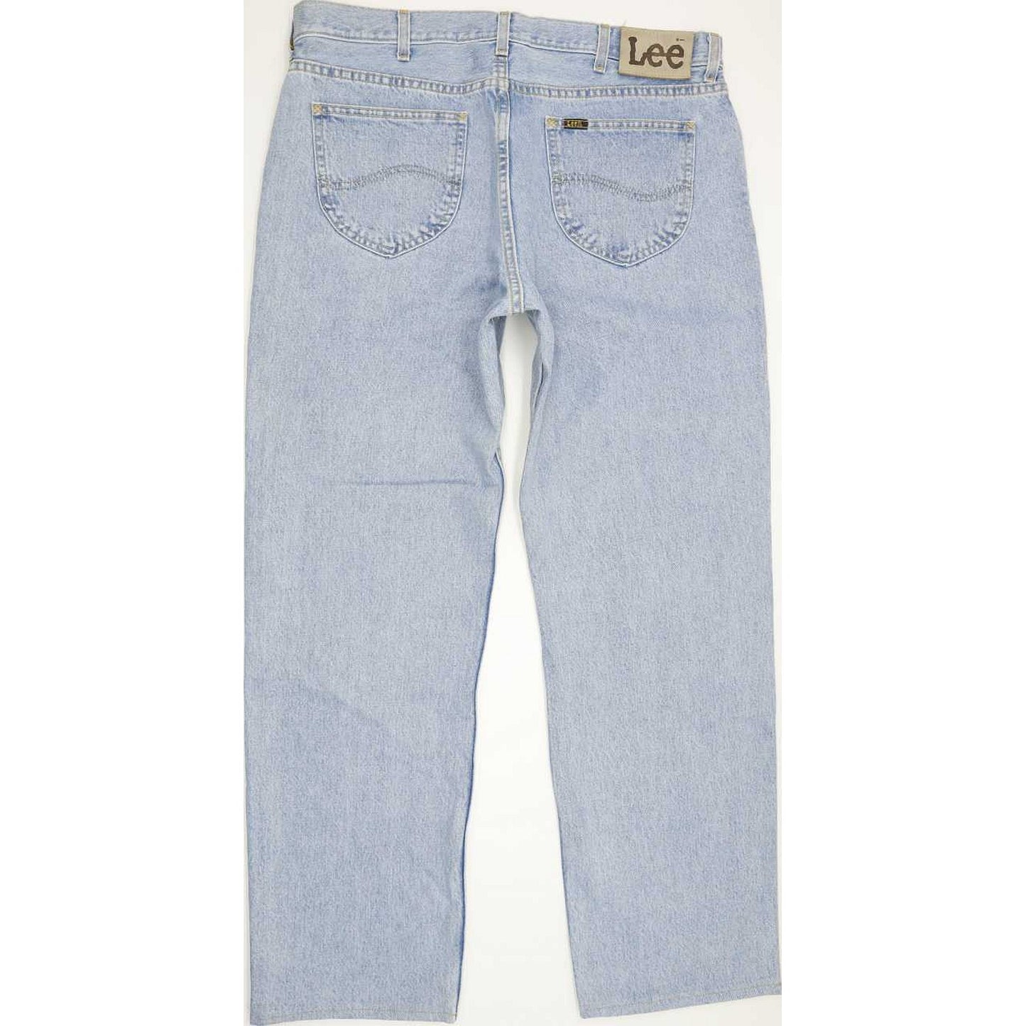 Lee Portland Men Blue Straight Regular Jeans W38 L30