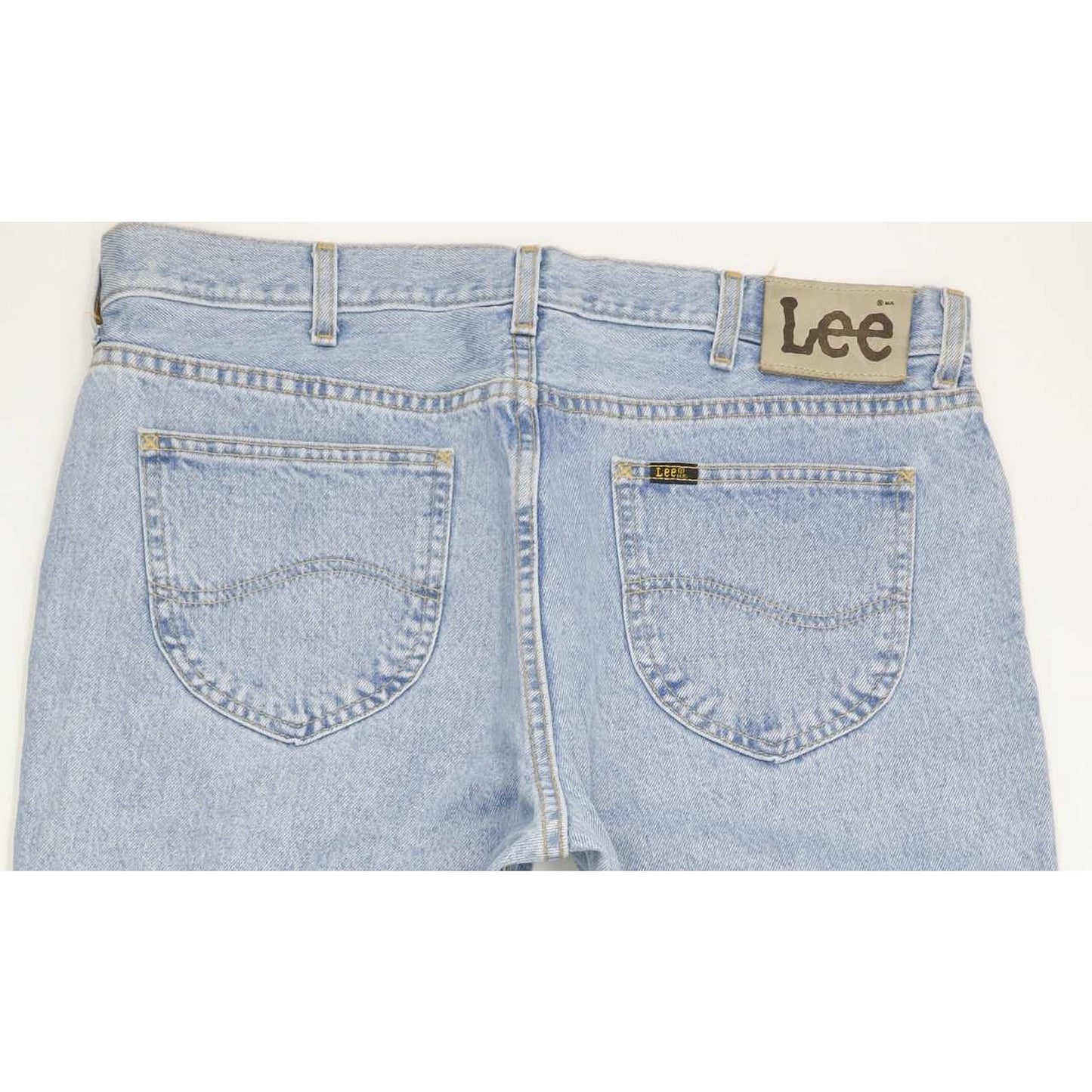 Lee Portland Men Blue Straight Regular Jeans W38 L30