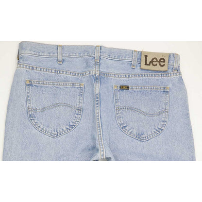 Lee Portland Men Blue Straight Regular Jeans W38 L30