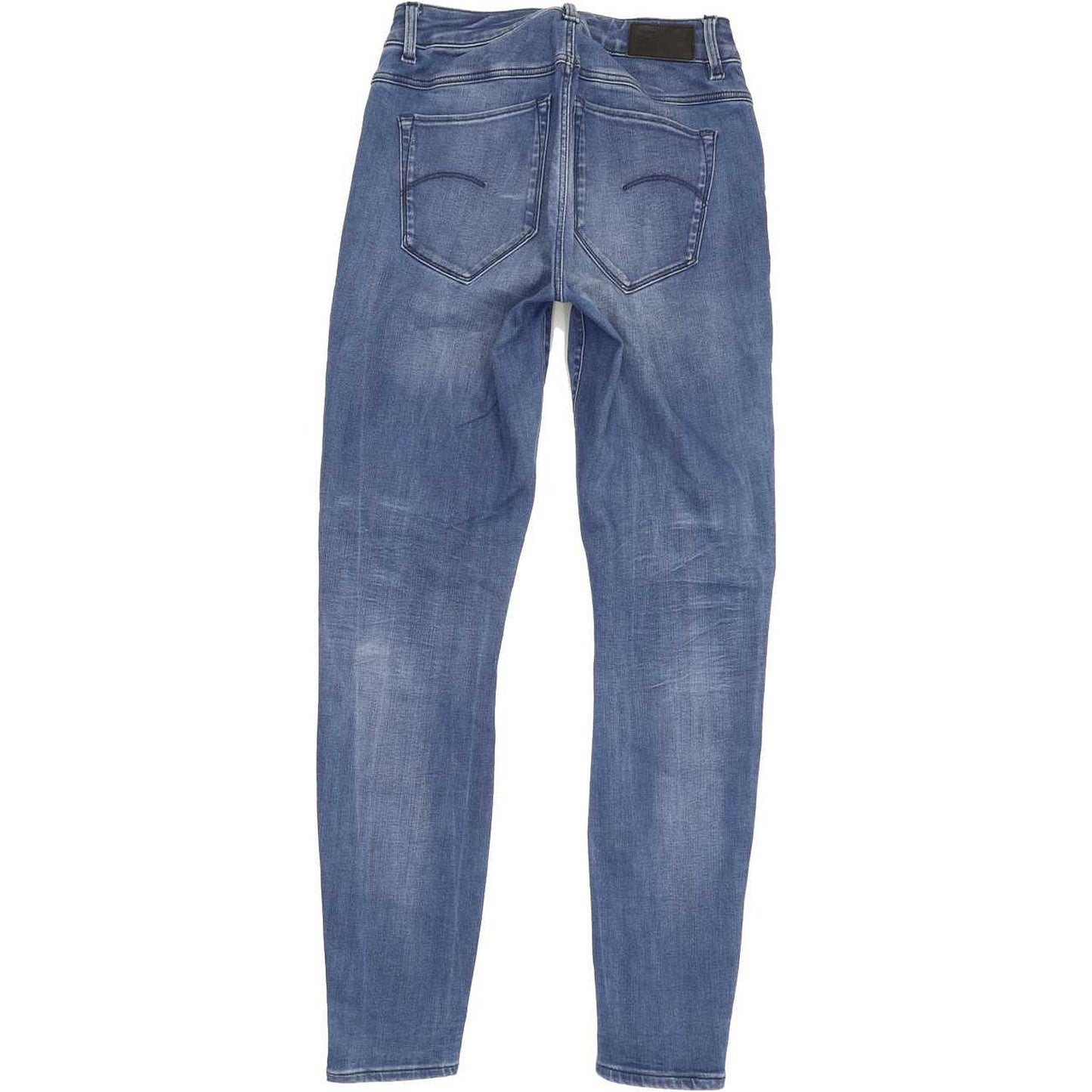 G-Star Shape High Super Women Blue Skinny Stretch Jeans W28 L29