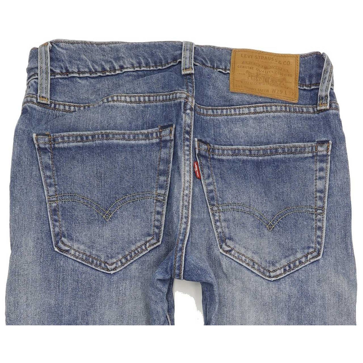 Levi's Men Blue Tapered Slim Stretch Jeans W29 L31