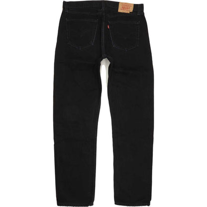 Levi's 521 Men Black Straight Regular Jeans W36 L32
