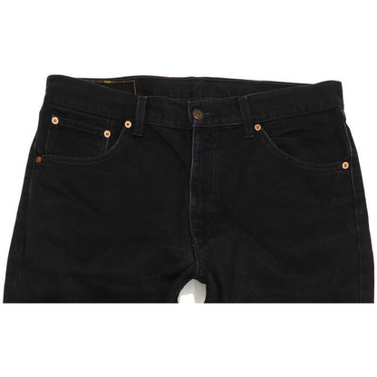 Levi's 521 Men Black Straight Regular Jeans W36 L32