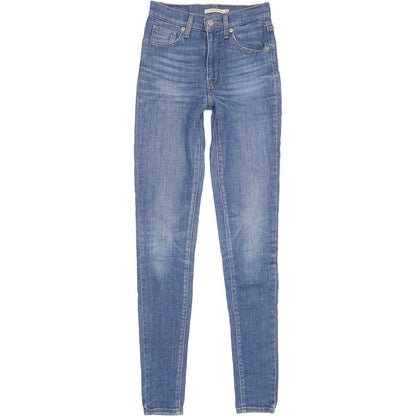 Levi's Mile High Rise Women Blue Skinny Stretch Jeans W25 L32