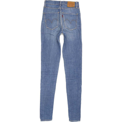 Levi's Mile High Rise Women Blue Skinny Stretch Jeans W25 L32