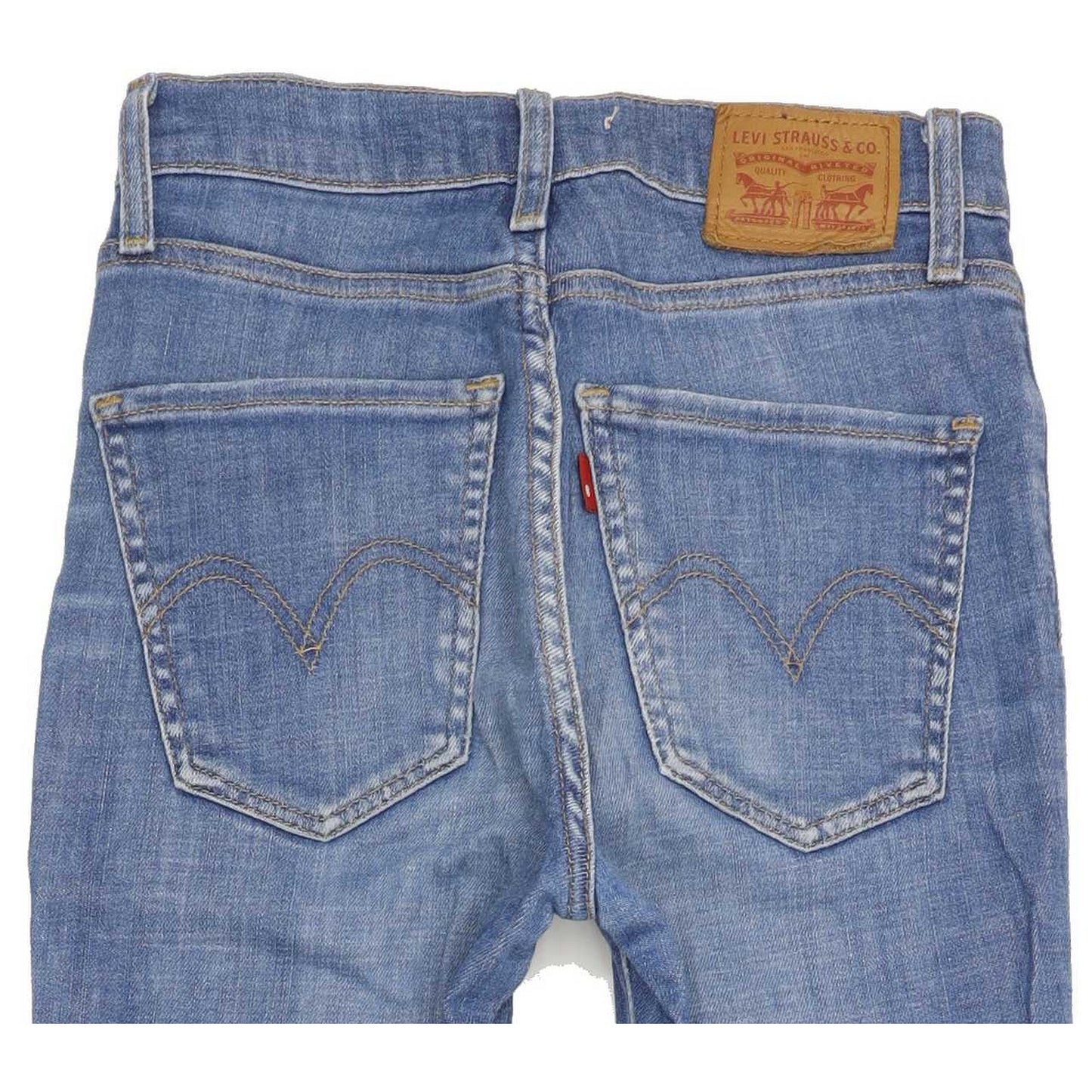 Levi's Mile High Rise Women Blue Skinny Stretch Jeans W25 L32