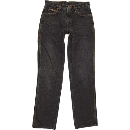 Wrangler Texas Men Black Straight Regular Jeans W31 L32