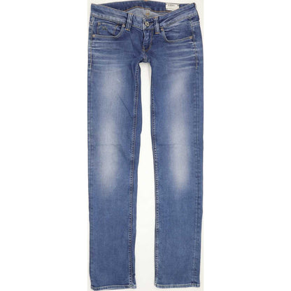G-Star 3301 Women Blue Straight Slim Stretch Jeans W27 L32