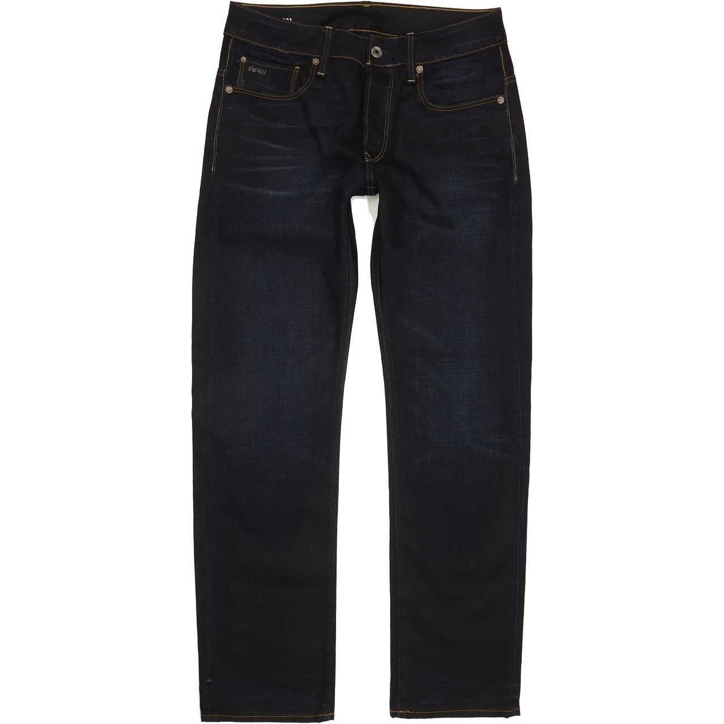 G-Star 3301 Men Navy Straight Regular Jeans W30 L31