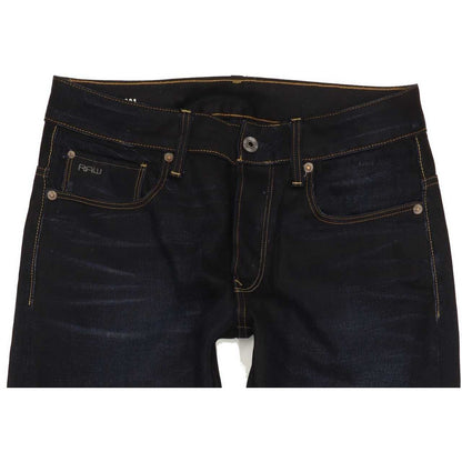 G-Star 3301 Men Navy Straight Regular Jeans W30 L31