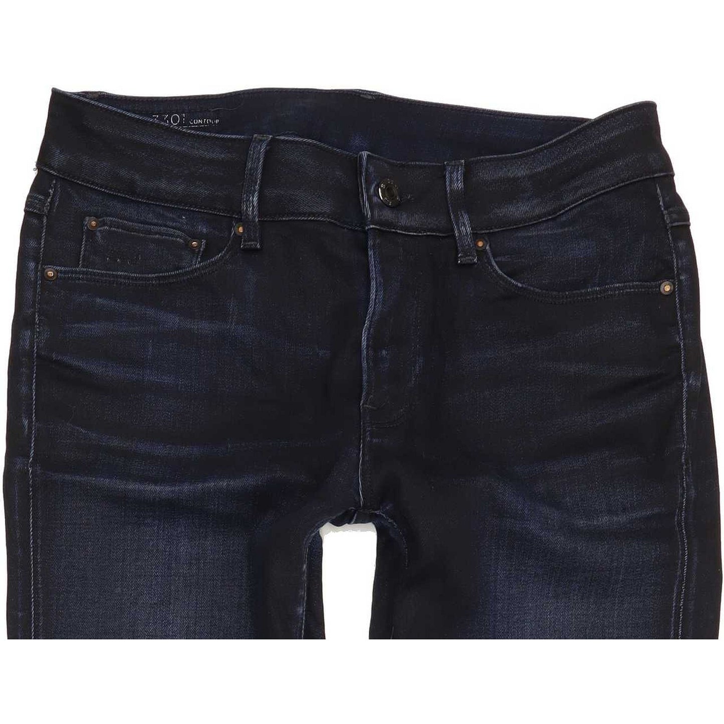 G-Star 3301 Contour High Women Navy Skinny Regular Jeans W29 L31