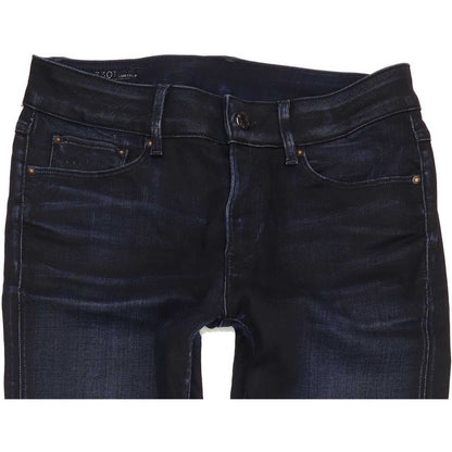 G-Star 3301 Contour High Women Navy Skinny Regular Jeans W29 L31