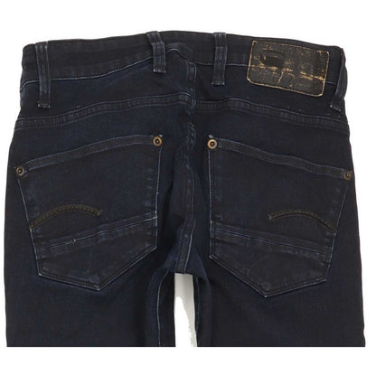 G-Star Revend Super Men Navy Straight Slim Stretch Jeans W29 L30