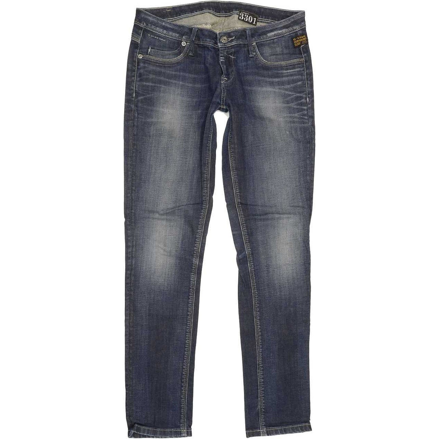 G-Star New Tag Women Blue Skinny Slim Stretch Jeans W29 L31
