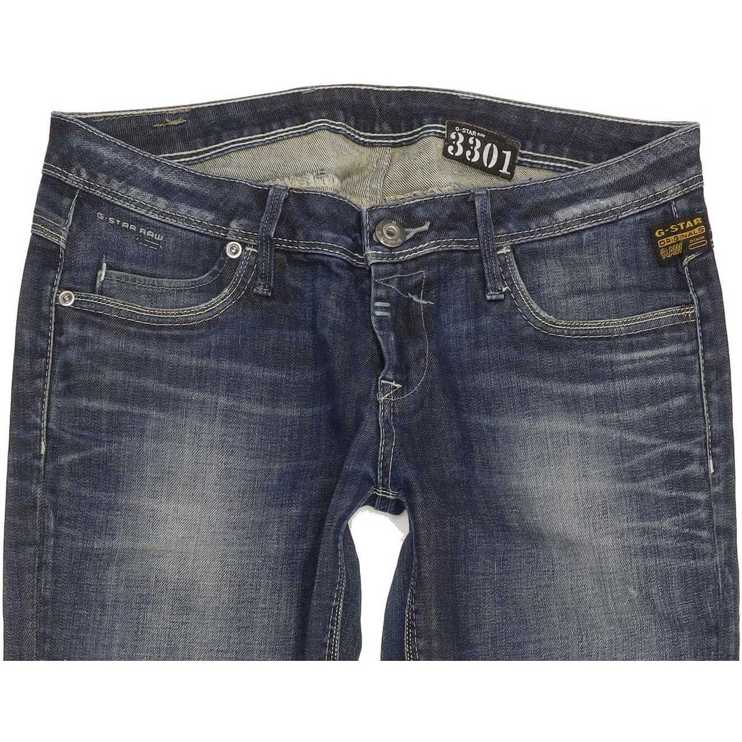 G-Star New Tag Women Blue Skinny Slim Stretch Jeans W29 L31