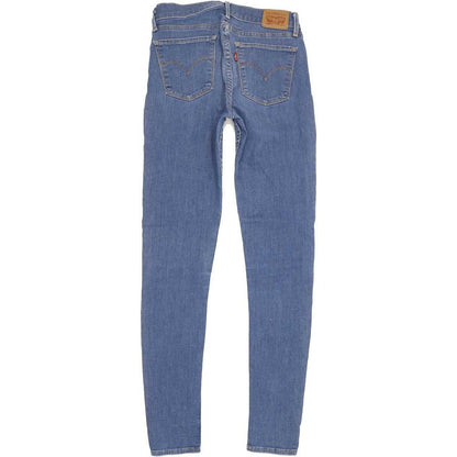 Levi's 710 Super Women Blue Skinny Slim Stretch Jeans W28 L31