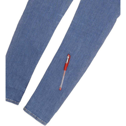 Levi's 710 Super Women Blue Skinny Slim Stretch Jeans W28 L31