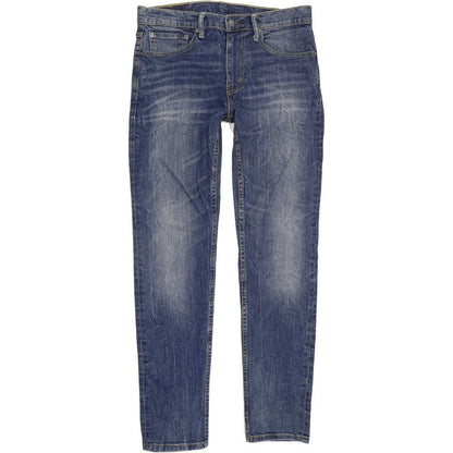 Levi's 512 Men Blue Tapered Slim Stretch Jeans W31 L31