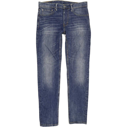 Levi's 512 Men Blue Tapered Slim Stretch Jeans W31 L31