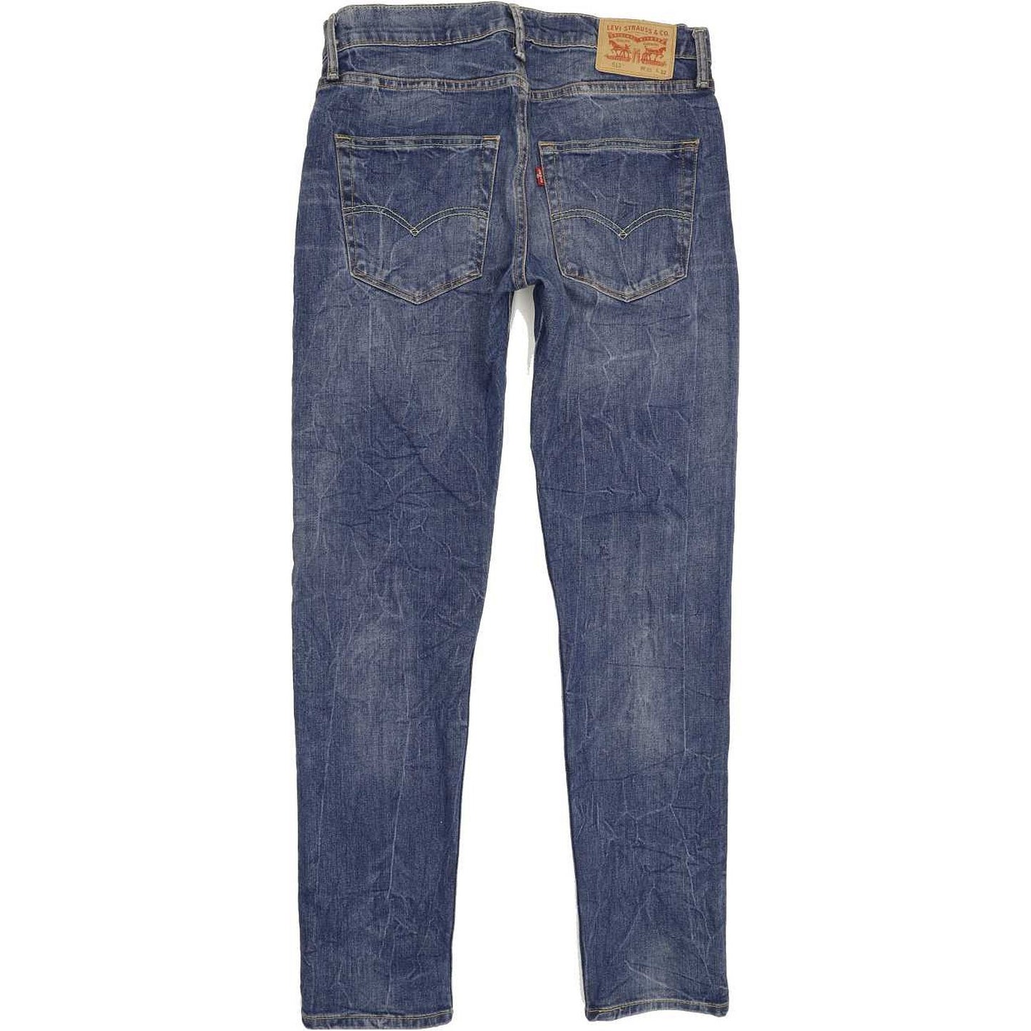 Levi's 512 Men Blue Tapered Slim Stretch Jeans W31 L31
