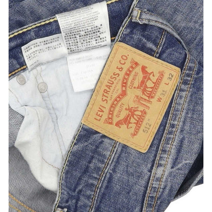 Levi's 512 Men Blue Tapered Slim Stretch Jeans W31 L31