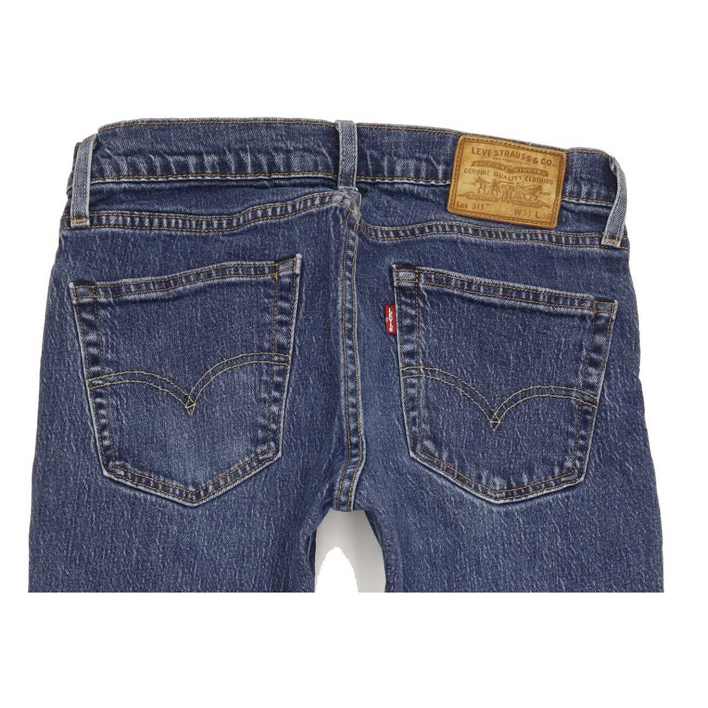 Levi's 511 Men Blue Straight Slim Stretch Jeans W31 L29