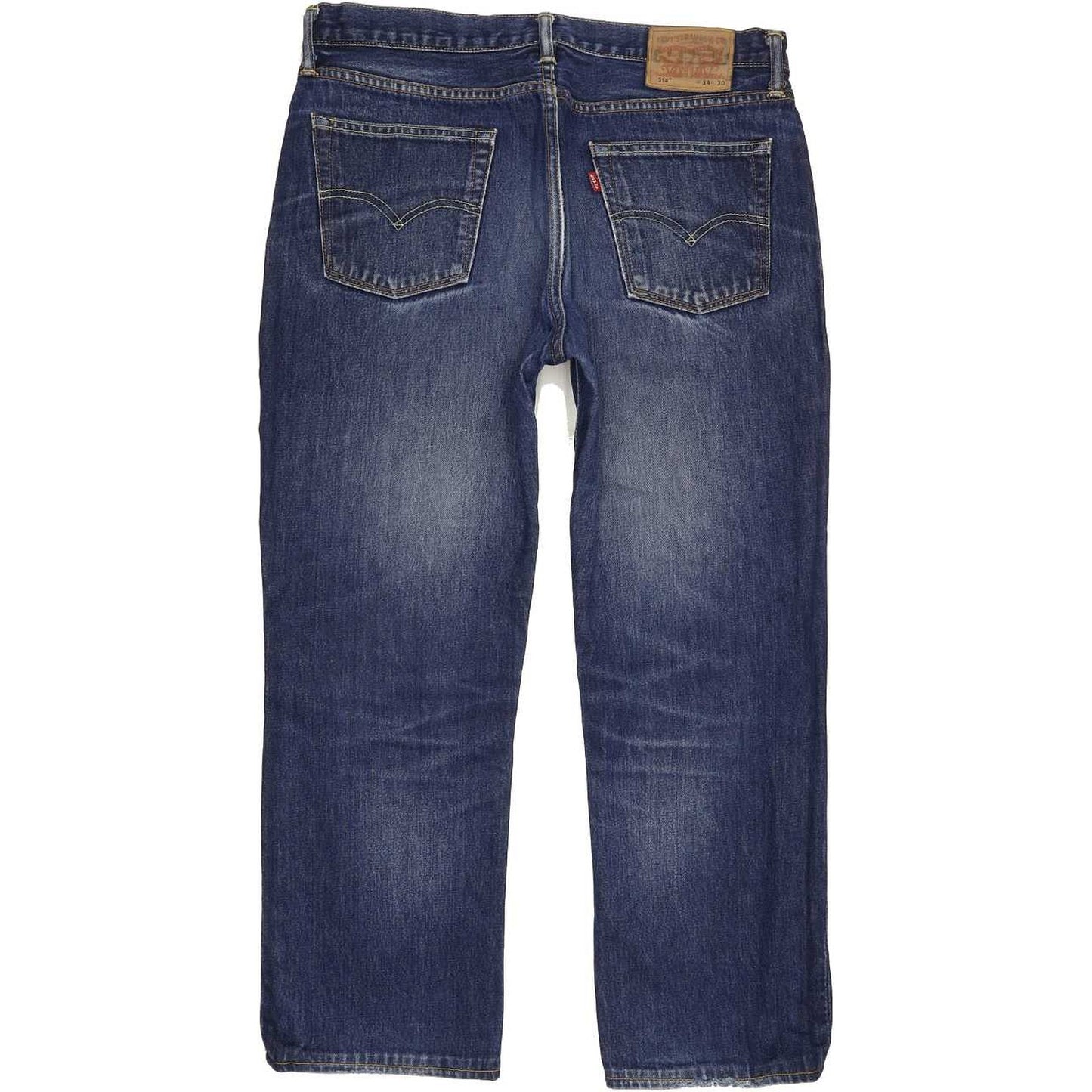 Levi's 514 Men Blue Straight Slim Jeans W34 L26