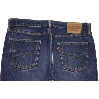Levi's 514 Men Blue Straight Slim Jeans W34 L26