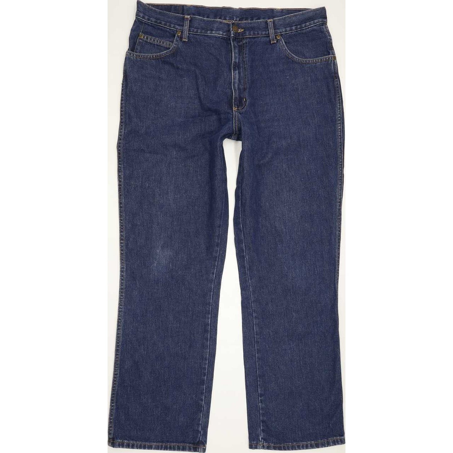 Wrangler Men Blue Straight Regular Jeans W38 L31
