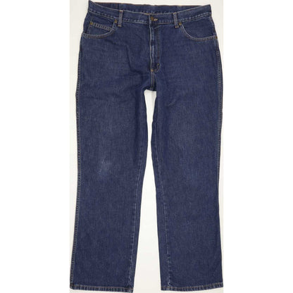 Wrangler Men Blue Straight Regular Jeans W38 L31